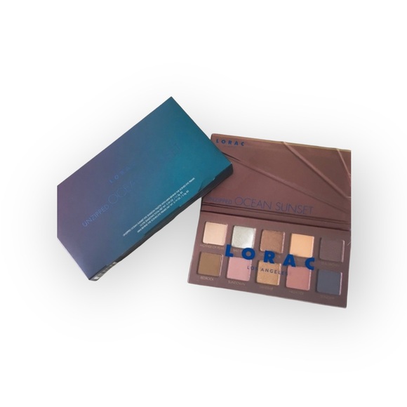 new Lorac ☀︎︎ Mermaid Ocean Sunset Shimmer Eye Palette ☀︎︎ 10 Gorgeous Colors - Picture 10 of 16